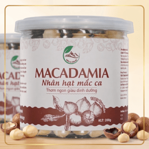 Nhân hạt mắc ca - Loại lon 200g