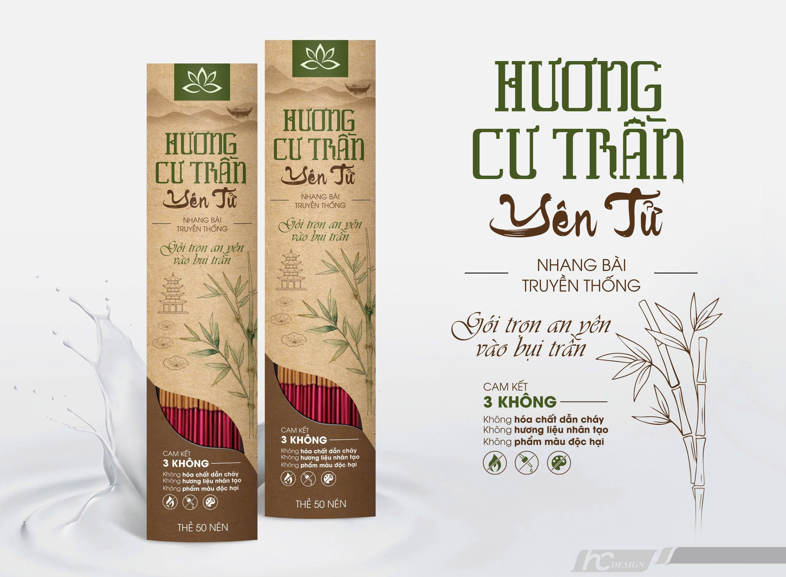 Nhang bài truyền thống - Loại 38cm